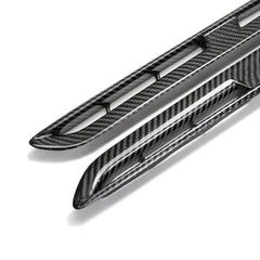 Seibon - Seibon 09 - 10 Nissan GTR R35 Carbon Fiber Fender Ducts (Pair) - Demon Performance