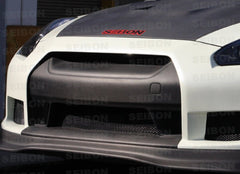 Seibon - Seibon 09 - 10 Nissan Skyline R35 GTR OEM Carbon Fiber Front Grill - Demon Performance