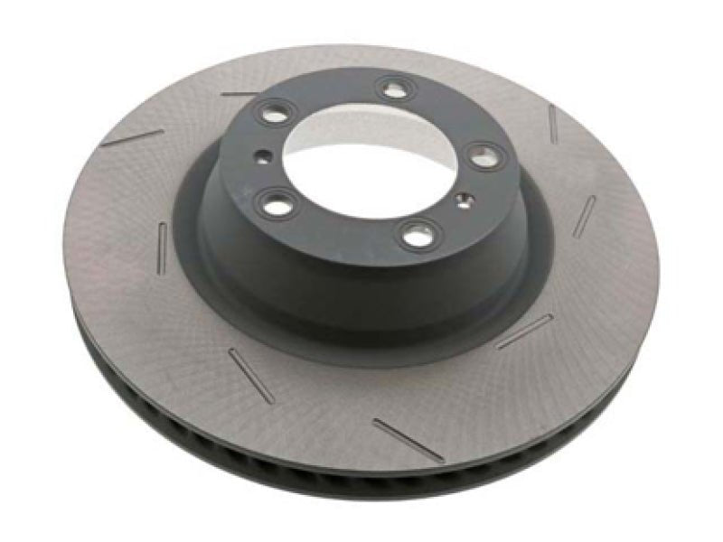 SHW Performance - SHW 11 - 16 Porsche Panamera 4 3.6L w/o Ceramic Brakes Left Rear Slotted MB Brake Rotor (971615601P) - Demon Performance