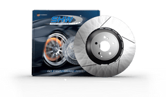 SHW Performance - SHW 13 - 16 Porsche Panamera GTS w/o Ceramics Right Front Slotted Lightweight Brake Rotor (298615302C) - Demon Performance