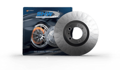 SHW Performance - SHW 17 - 20 Porsche Panamera 4 w/Black Caliper w/o Ceramics Left Frt Smooth MB Brake Rotor (971615301) - Demon Performance