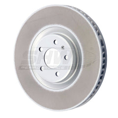 SHW Performance - SHW 20 - 21 Porsche Macan GTS 2.9L Right Front Smooth Monobloc Brake Rotor (95B615302AA) - Demon Performance