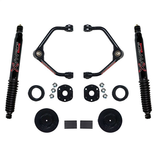 Skyjacker - Skyjacker 19 - 21 Ram 1500 4 Wheel Drive Suspension Lift Kit W/Shock (Black Max) - Demon Performance