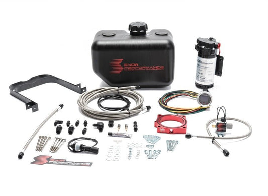 Snow Performance - Snow Performance 08+ Charger Stg 2 Boost Cooler F/I Water Injection Kit (SS Braided Line & 4AN) - Demon Performance