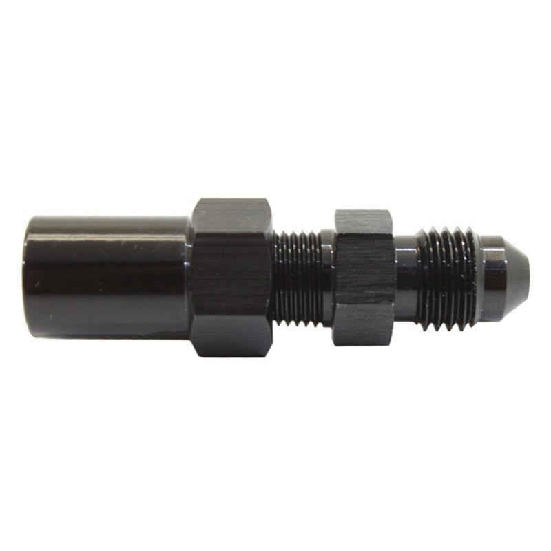 Snow Performance - Snow Performance 1/8in NPT Female to 4AN Male Low Profile Straight Nozzle Holder - Demon Performance