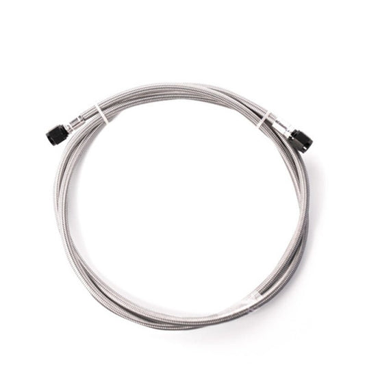 Snow Performance - Snow Performance 2ft Stainless Steel Braided Line (Black) w/ 4AN Fittings - Demon Performance