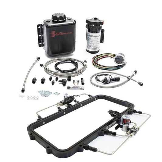 Snow Performance - Snow Performance Holley High Ram Plenum Plate Direct Port Water System w/VC - 50 Controller - Demon Performance