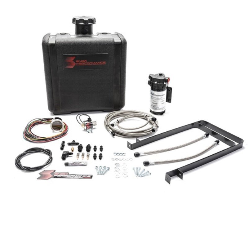 Snow Performance - Snow Performance Stg 2 Boost Cooler Water Injection Kit TD Univ. (SS Braided Line and 4AN Fittings) - Demon Performance