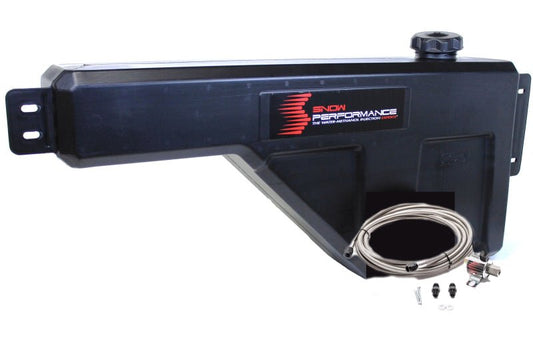 Snow Performance - Snow Performance Water Tank Upgrade 10gal (w/Braided SS Line/Brackets/Solenoid/4AN Fittings) - Demon Performance