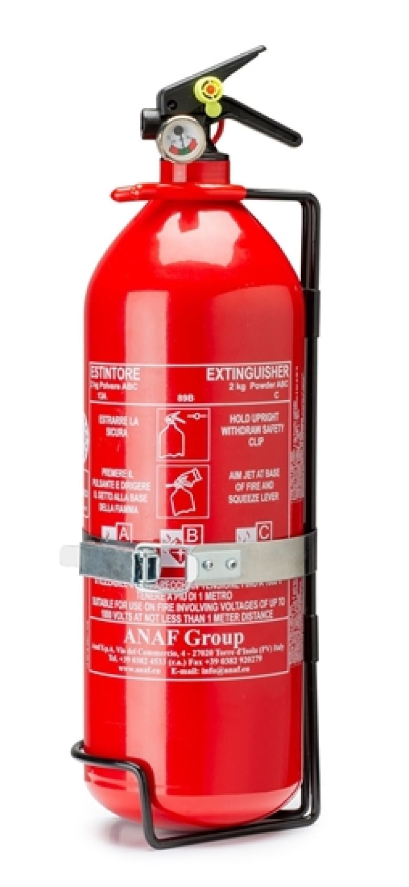SPARCO - Sparco 2 Liter Handheld Steel Extinguisher - Demon Performance