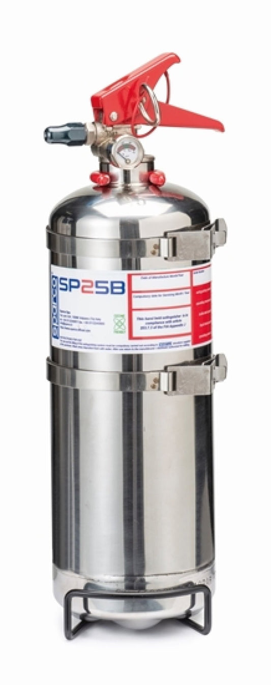 SPARCO - Sparco 2 Liter Handheld Steel NOVEC Extinguisher - Demon Performance