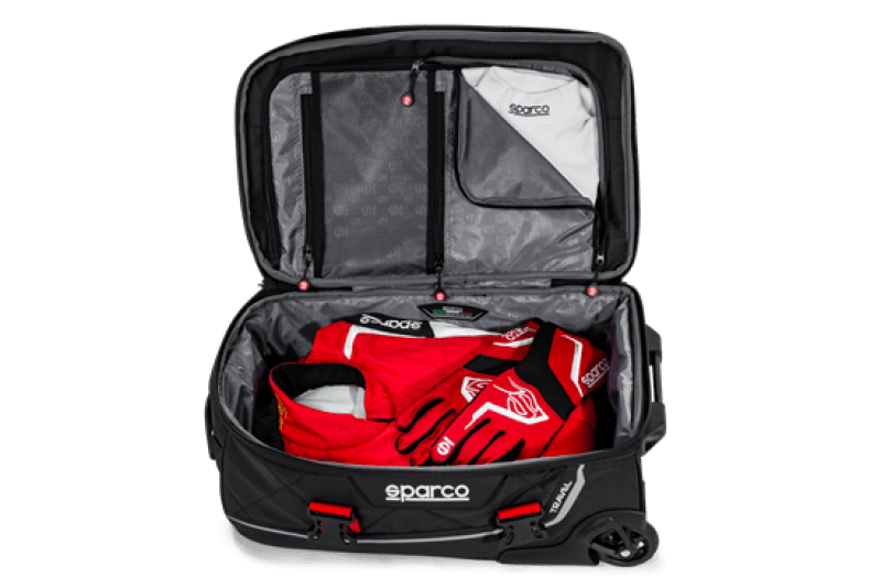SPARCO - Sparco Bag Tavel BLK/SIL - Demon Performance