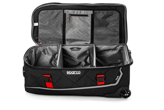 SPARCO - Sparco Bag Tour BLK/RED - Demon Performance