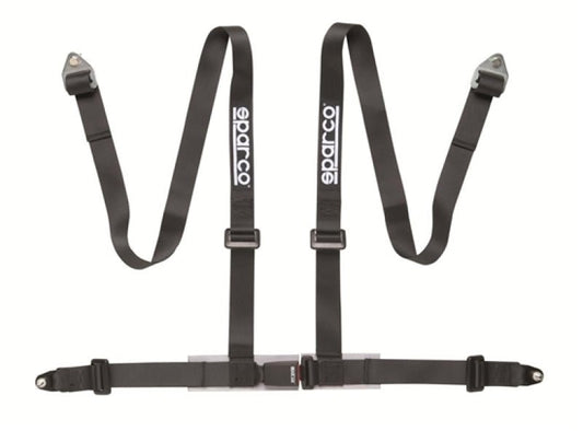 SPARCO - Sparco Belt 2 Inch Black 4Pt Bolt - In - Demon Performance