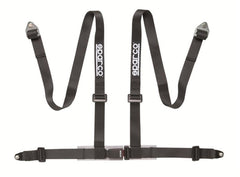 SPARCO - Sparco Belt 2 Inch Black 4Pt Bolt - In - Demon Performance