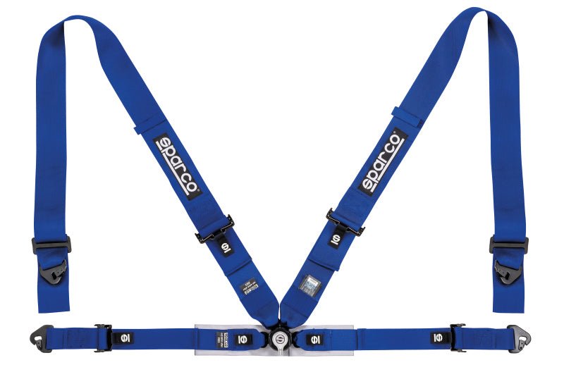 SPARCO - Sparco Belt 4Pt 3in/2in Competition Harness - Blue - Demon Performance