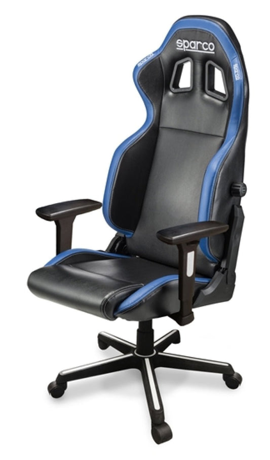 SPARCO - Sparco Game Chair ICON BLK/BLU - Demon Performance