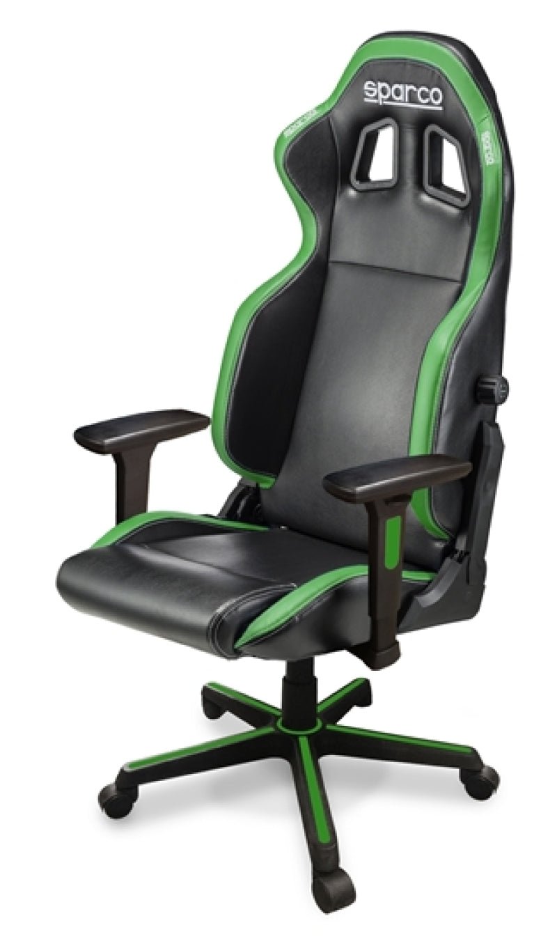 SPARCO - Sparco Game Chair ICON BLK/GRN - Demon Performance