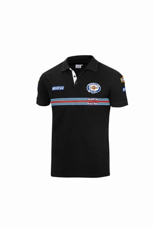 SPARCO - Sparco Polo Replica Martini-Racing XXL Black - Demon Performance