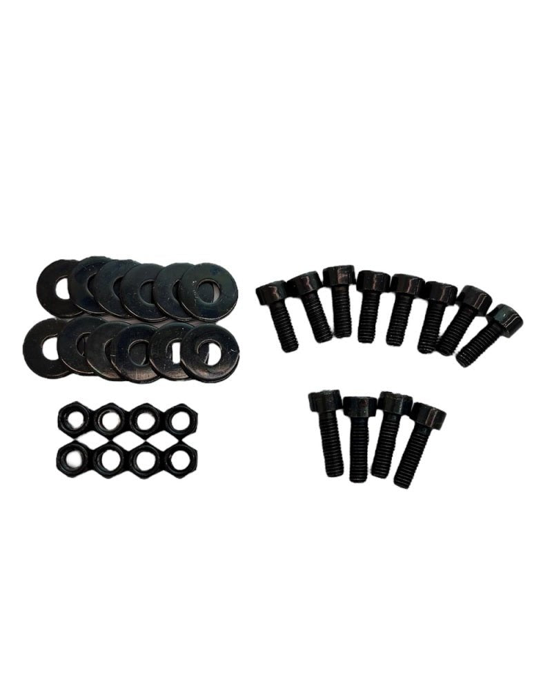 SPARCO - Sparco Seat Hardware Spacer Kit Side Mount - Black Zinc - Demon Performance