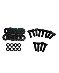 SPARCO - Sparco Seat Hardware Spacer Kit Side Mount - Black Zinc - Demon Performance