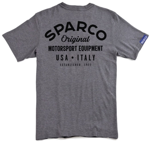 SPARCO - Sparco T-Shirt Garage GREY - Small - Demon Performance
