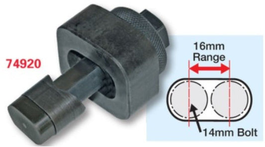 SPC Performance - SPC Performance 14x16mm Slot Punch Tool - Demon Performance