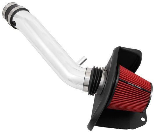 Spectre - Spectre 16-18 Jeep Grand Cherokee V6-3.6L F/I Air Intake Kit - Polished w/Red Filter - Demon Performance