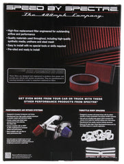 Spectre - Spectre 18 - 19 Dodge Ram 1500 5.7L V8 F/I Replacement Panel Air Filter - Demon Performance