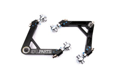 SPL Parts - SPL Parts 2008+ Nissan GTR (R35) Front Upper Camber/Caster Arms - Demon Performance