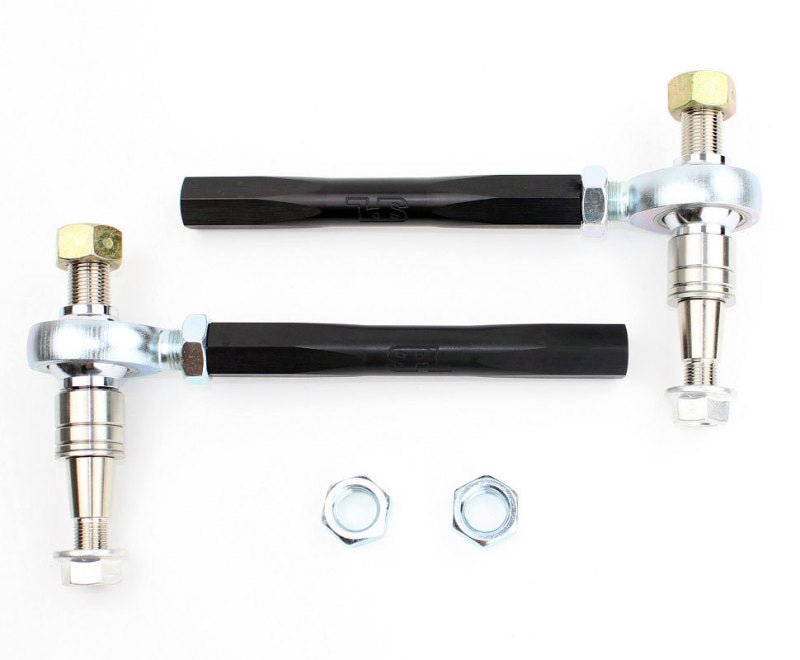 SPL Parts - SPL Parts 2009+ Nissan 370Z Front Outer Tie Rod Ends Adjustable for Bumpsteer - Demon Performance