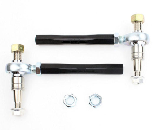 SPL Parts - SPL Parts 2009+ Nissan 370Z Front Outer Tie Rod Ends Adjustable for Bumpsteer - Demon Performance