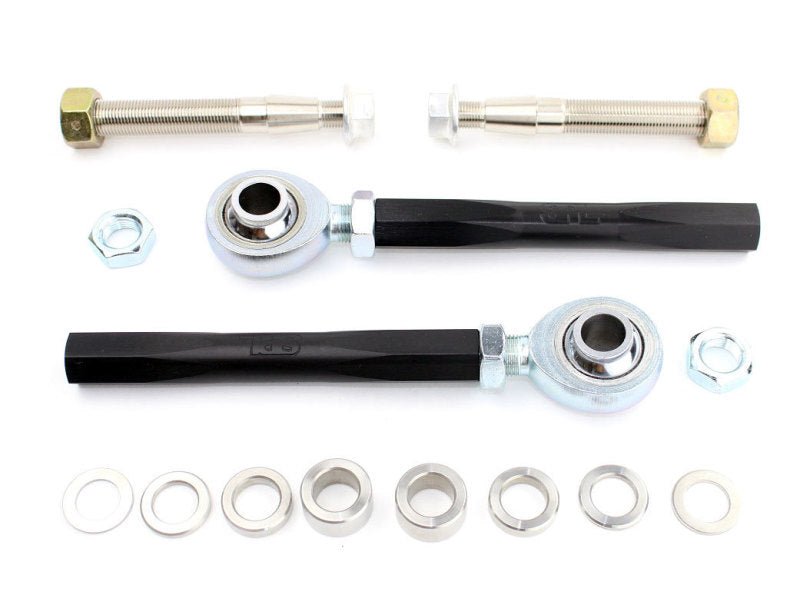 SPL Parts - SPL Parts 2009+ Nissan 370Z Front Outer Tie Rod Ends Adjustable for Bumpsteer - Demon Performance