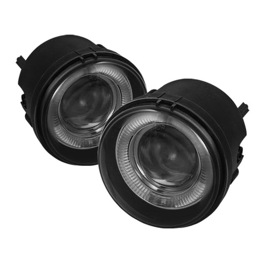 SPYDER - Spyder Dodge Charger 06 - 10/Caravan 05 - 07 Halo Projector Fog Lights w/swch Smke FL - P - DCH05 - HL - SM - Demon Performance