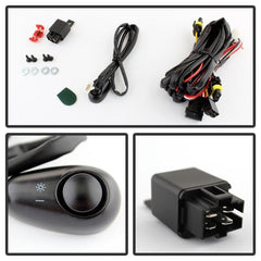 SPYDER - Spyder Dodge Charger 2011 - 2014 OEM Style Fog Lights W/Switch - Smoke FL - DCH2011 - SM - Demon Performance