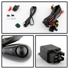 SPYDER - Spyder Dodge Charger 2011 - 2014 OEM Style Fog Lights W/Switch - Smoke FL - DCH2011 - SM - Demon Performance