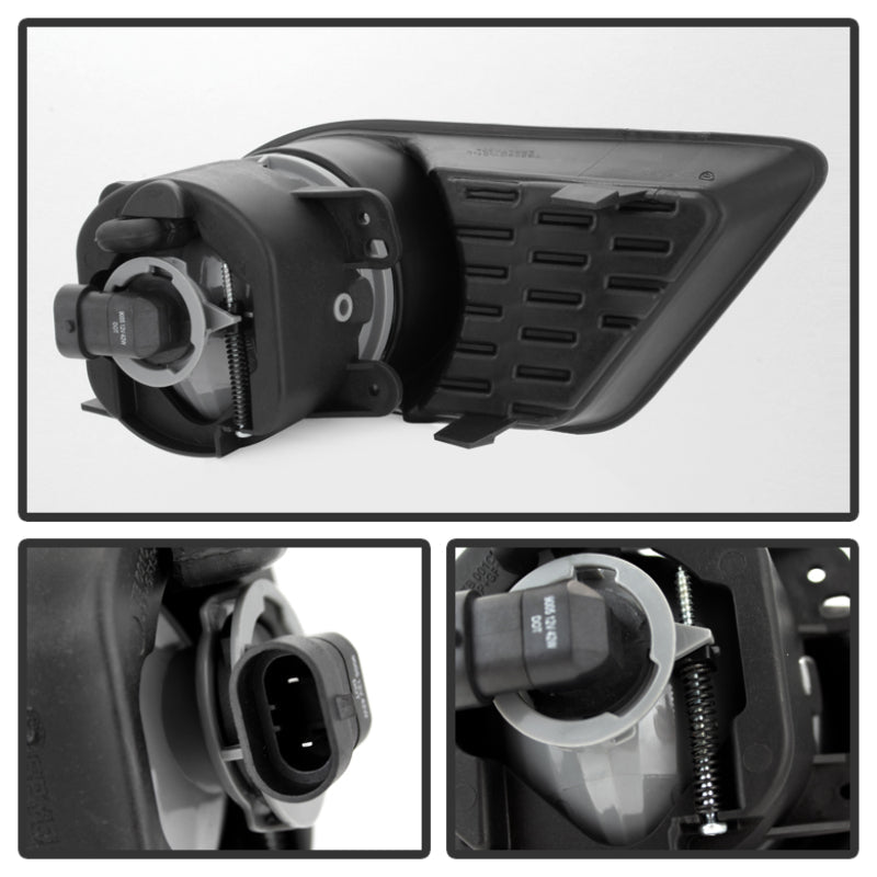 SPYDER - Spyder Dodge Charger 2011 - 2014 OEM Style Fog Lights W/Switch - Smoke FL - DCH2011 - SM - Demon Performance