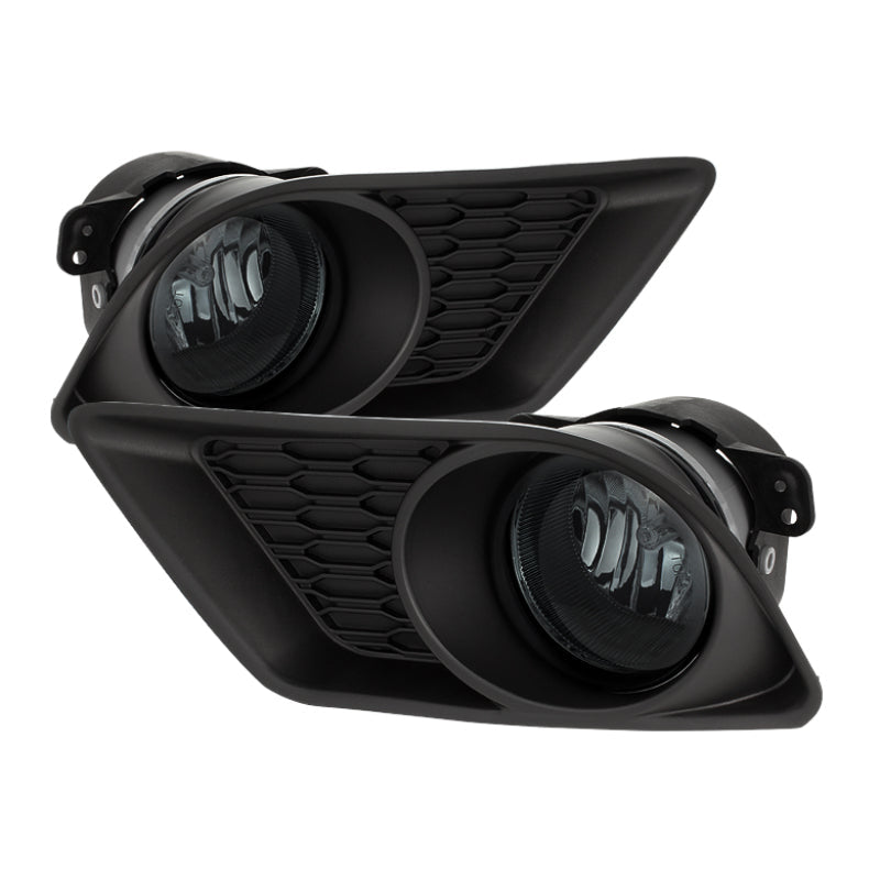 SPYDER - Spyder Dodge Charger 2011 - 2014 OEM Style Fog Lights W/Switch - Smoke FL - DCH2011 - SM - Demon Performance