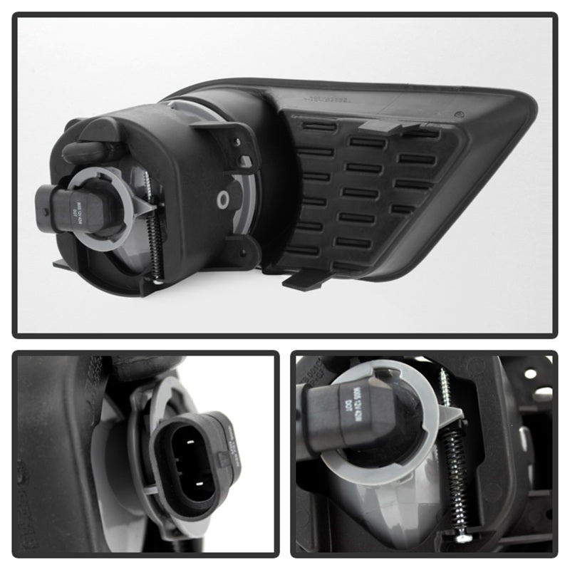 SPYDER - Spyder Dodge Charger 2011 - 2014 OEM Style Fog Lights W/Switch - Smoke FL - DCH2011 - SM - Demon Performance