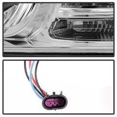 SPYDER - Spyder Dodge Ram 09 - 12 Projector Headlights Light Bar DRL Chrome PRO - YD - DR09 - LBDRL - C - Demon Performance