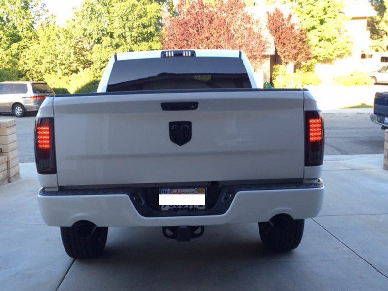 SPYDER - Spyder Dodge Ram 1500 09 - 14 10 - 14 LED Tail Lights Incandescent only - Blk ALT - YD - DRAM09 - LED - BK - Demon Performance