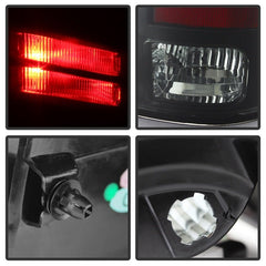 SPYDER - Spyder Dodge Ram 1500 13 - 14 13 - 14 LED Tail Lights LED Model only - Blk Smke ALT - YD - DRAM13 - LED - BSM - Demon Performance