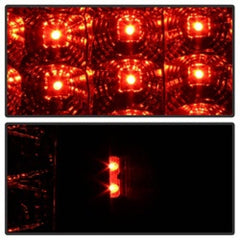 SPYDER - Spyder Jeep Grand Cherokee 07 - 10 LED Tail Lights Black ALT - YD - JGC07 - LED - BK - Demon Performance