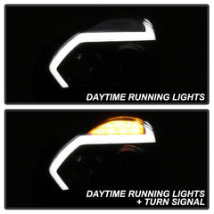 SPYDER - Spyder Nissan GTR R35 09 - 14 - Projector Headlights - DRL LED - Black - Demon Performance