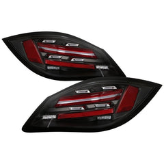 SPYDER - Spyder Porsche 987 Cayman 06 - 08 / Boxster 09 - 12 LED Tail Lights - Sequential Signal - Black - Demon Performance