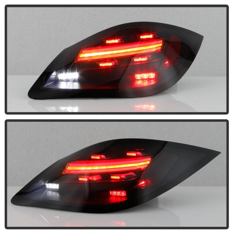 SPYDER - Spyder Porsche 987 Cayman 06 - 08 / Boxster 09 - 12 LED Tail Lights - Sequential Signal - Smoke - Demon Performance
