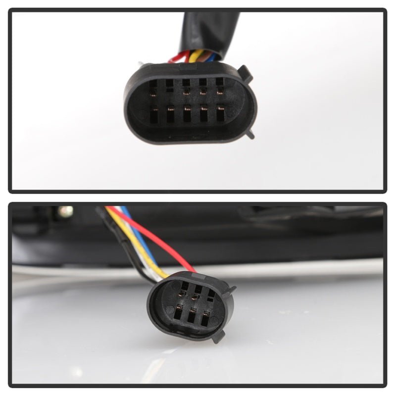 SPYDER - Spyder Porsche Cayenne 958 11 - 14 LED Tail Lights - Sequential Signal - Black - Demon Performance