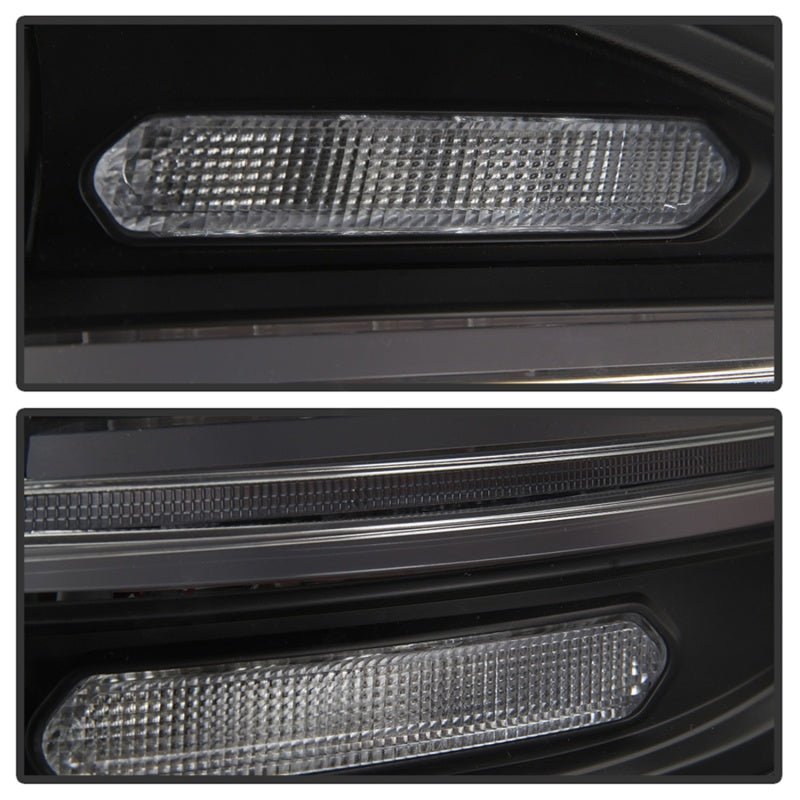 SPYDER - Spyder Porsche Cayenne 958 11 - 14 LED Tail Lights - Sequential Signal - Black - Demon Performance