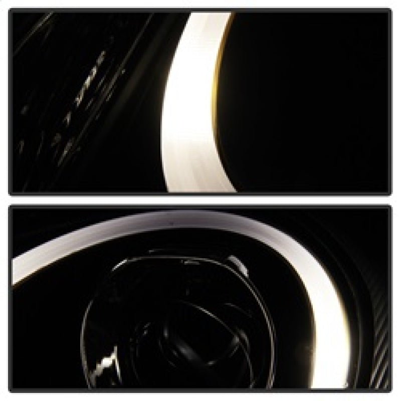 SPYDER - Spyder Porsche Cayman 05 - 08 Headlights - Halogen Model Only - Black PRO - YD - P98705 - HID - DRL - BK - Demon Performance