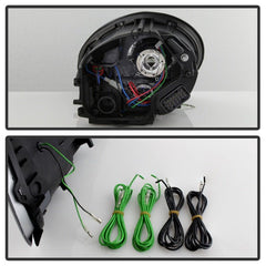 SPYDER - Spyder Porsche Cayman 05 - 08 Headlights - Halogen Model Only - Black PRO - YD - P98705 - HID - DRL - BK - Demon Performance